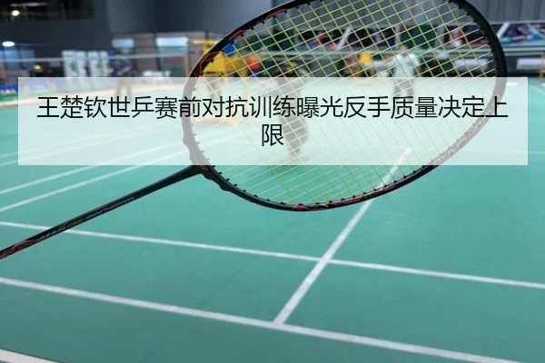 王楚钦世乒赛前对抗训练曝光反手质量决定上限