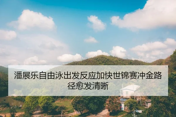 潘展乐自由泳出发反应加快世锦赛冲金路径愈发清晰